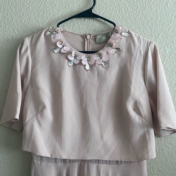 SUMMER SALE! 
ASOS crop top embellished midi dress - Picture 2 of 6